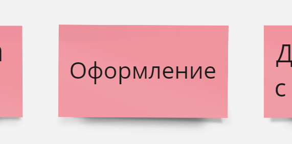 Скриншот карты пользовательских историй с одной активностью "Оформление сотрудника"