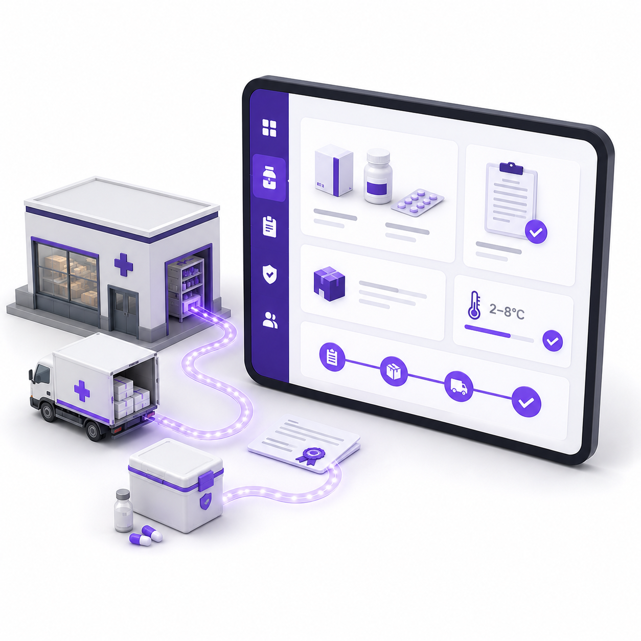 B2B-портал для фармацевтических поставок